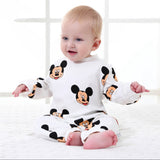 Newborn Baby Cartoon Rompers Long Sleeve Jumpsuits  Infant Costume