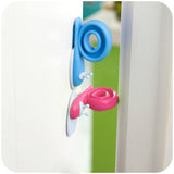 Plastic Baby Safety Gate Door Clip Windproof Rotatable Kids Room Snails Doorstop Infant Cute Safety Protector Doorway