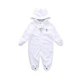Winter Child Pantyhose Bear style children's coral fleece Hoodies