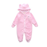 Winter Child Pantyhose Bear style children's coral fleece Hoodies