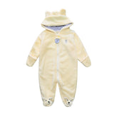 Winter Child Pantyhose Bear style children's coral fleece Hoodies