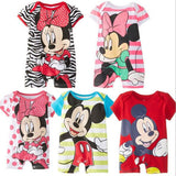 Baby Rompers Cotton Baby Girl Clothes Mickey