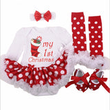 Christmas Baby Costumes Christmas Romper clothing Set gift