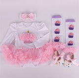 Christmas Baby Costumes Christmas Romper clothing Set gift