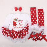 Christmas Baby Costumes Christmas Romper clothing Set gift