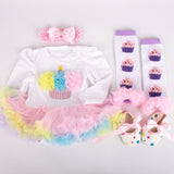 Christmas Baby Costumes Christmas Romper clothing Set gift