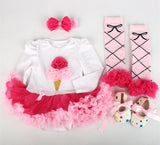 Christmas Baby Costumes Christmas Romper clothing Set gift
