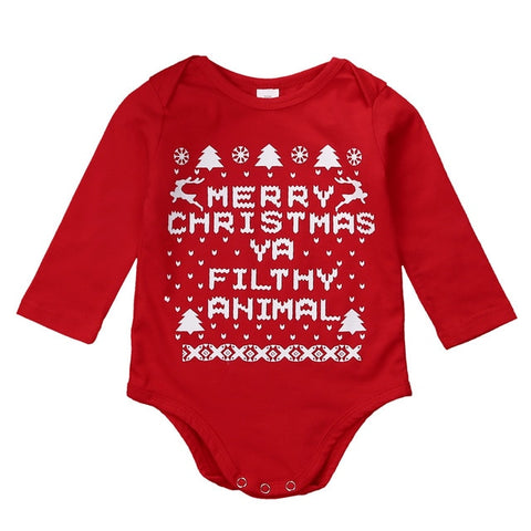 XMAS Infant Kids long sleeve Christmas collection