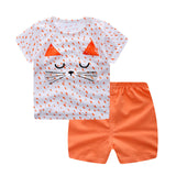Plaid Infant Clothes Set