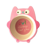 Cartoon Animal Bamboo Tableware