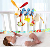 TOP Sale Infant Musical Soft Plush Rabbit Bear Dog Robot Baby Rattles Hanging Bed Stroller Star Teether Rattle Mobiles Baby Toys