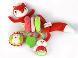 TOP Sale Infant Musical Soft Plush Rabbit Bear Dog Robot Baby Rattles Hanging Bed Stroller Star Teether Rattle Mobiles Baby Toys