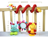 TOP Sale Infant Musical Soft Plush Rabbit Bear Dog Robot Baby Rattles Hanging Bed Stroller Star Teether Rattle Mobiles Baby Toys