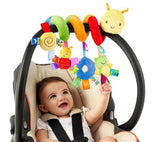 TOP Sale Infant Musical Soft Plush Rabbit Bear Dog Robot Baby Rattles Hanging Bed Stroller Star Teether Rattle Mobiles Baby Toys