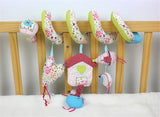 TOP Sale Infant Musical Soft Plush Rabbit Bear Dog Robot Baby Rattles Hanging Bed Stroller Star Teether Rattle Mobiles Baby Toys