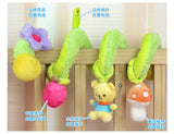 TOP Sale Infant Musical Soft Plush Rabbit Bear Dog Robot Baby Rattles Hanging Bed Stroller Star Teether Rattle Mobiles Baby Toys