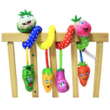 TOP Sale Infant Musical Soft Plush Rabbit Bear Dog Robot Baby Rattles Hanging Bed Stroller Star Teether Rattle Mobiles Baby Toys