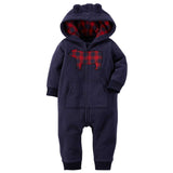 Jumpsuit Boys and Girls Romper Hooded Jumpsuit