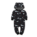 Jumpsuit Boys and Girls Romper Hooded Jumpsuit