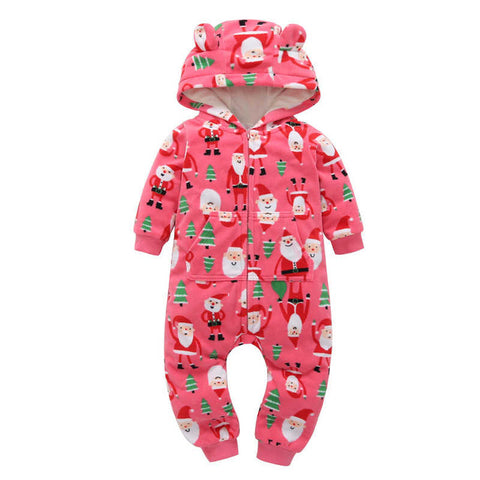 Jumpsuit Boys and Girls Romper Hooded Jumpsuit
