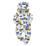 Jumpsuit Boys and Girls Romper Hooded Jumpsuit