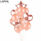 Rose Gold Heart Balloon