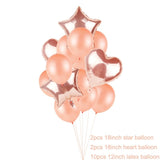 Rose Gold Heart Balloon