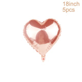 Rose Gold Heart Balloon