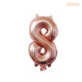 Rose Gold Heart Balloon