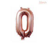 Rose Gold Heart Balloon