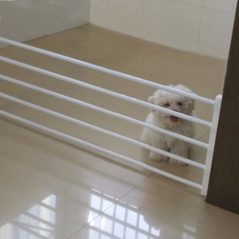 Baby Fence Playpen for Dog Fence Baby Safety Gate Pets Indoor Retractable Pet Isolating Gate Room Plastic Baby Stair Fence Door