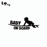 Baby On Board Vinyl Car Sticker