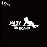 Baby On Board Vinyl Car Sticker