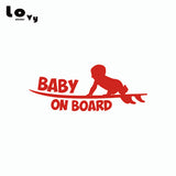 Baby On Board Vinyl Car Sticker