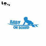 Baby On Board Vinyl Car Sticker