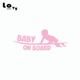 Baby On Board Vinyl Car Sticker