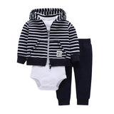 Cotton Hooded Cardigan