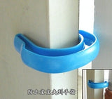 2Pcs Plastic U Shape Baby Safety Gate Card Infant Door Stop Security Safe Doorways Exit door card Security Door Stopper Clip