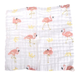 6 Layers Baby Handkerchief Square Towel Muslin Cotton Infant Face Towel Wipe Cloth-M15