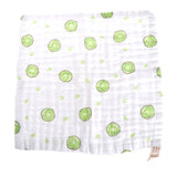 6 Layers Baby Handkerchief Square Towel Muslin Cotton Infant Face Towel Wipe Cloth-M15