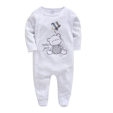 Newborn Jumpsuit Pajamas 0-12 Months Rompers Baby Clothes
