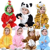 Infant Baby Boys Girls Jumpsuit Cute Panda Romper Baby Costumes