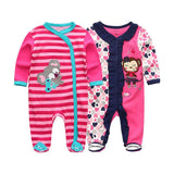 2019 High Quality  Bodysuit Baby Girl Clothes Roupa de bebe Baby Boy Clothes Newborn Unicorn Little Devil Girls Baby Clothing